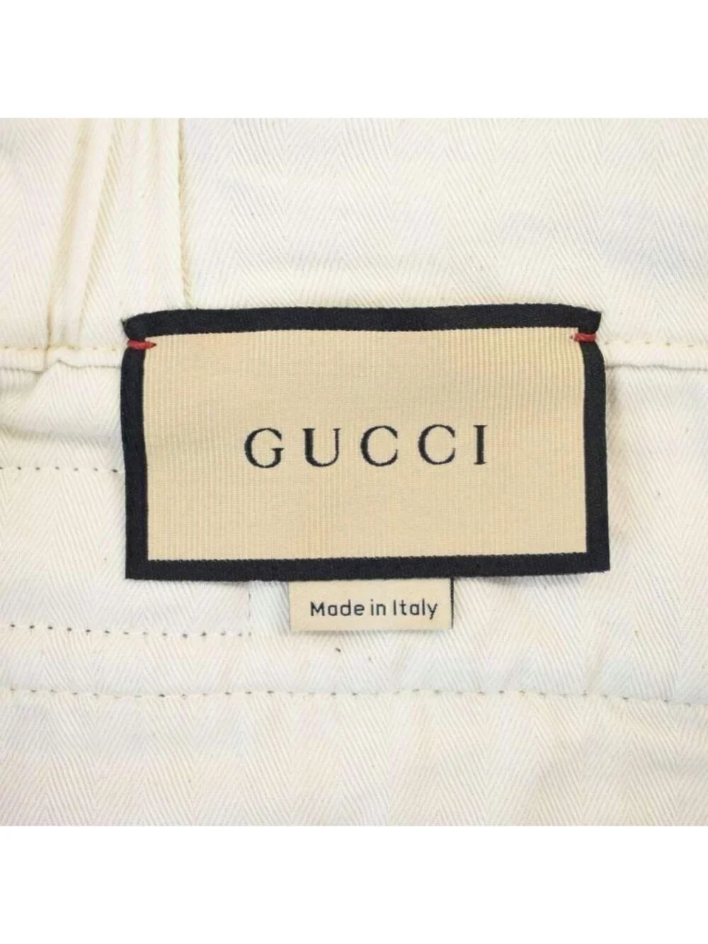 Gucci Washed Organic Denim Pants Jeans Blue 52